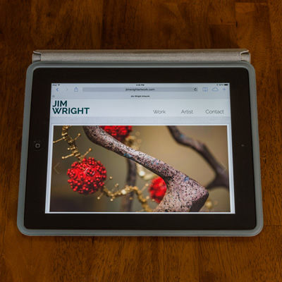 Recent web design and development work